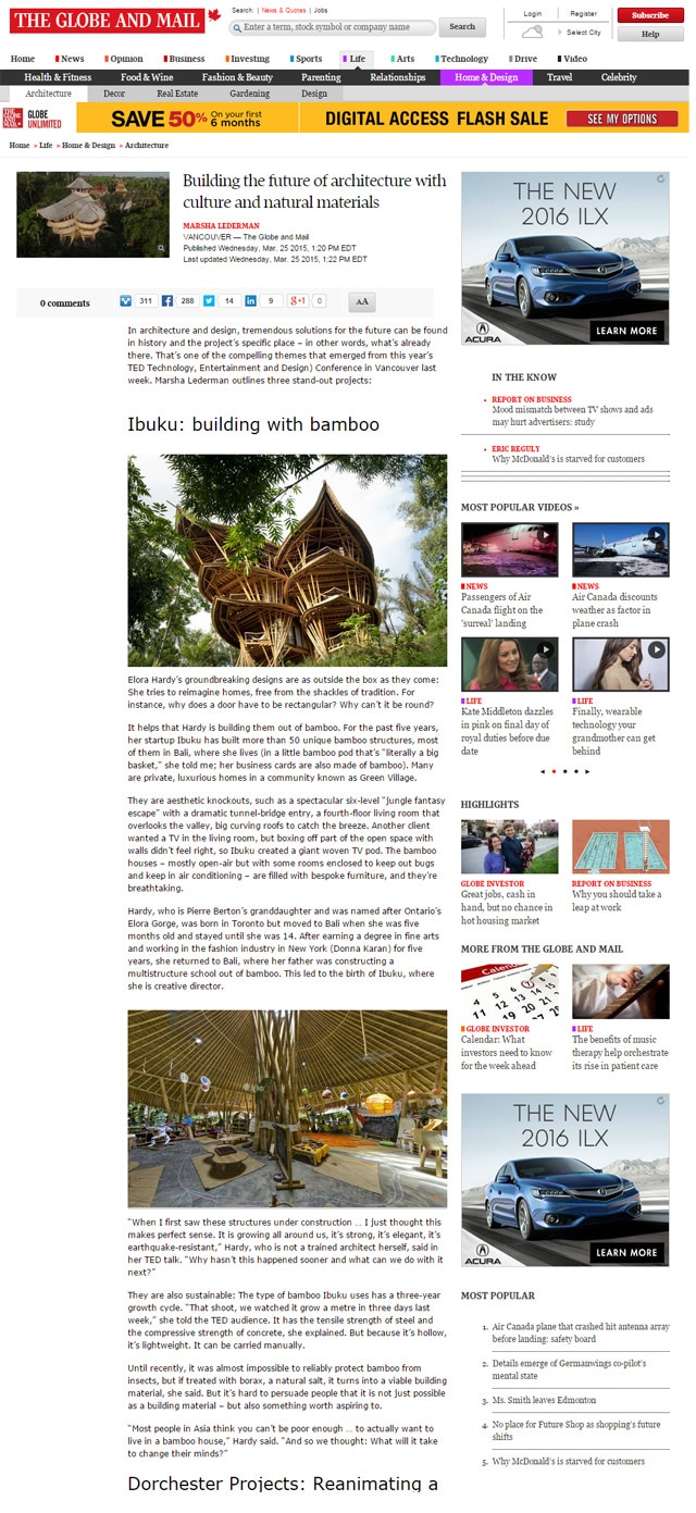 The globe & mail publish